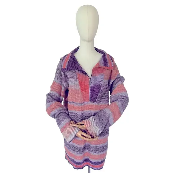 Daily Practice Half Zip Tunic Sweater by Anthropologie Size S - Picture 5 of 12